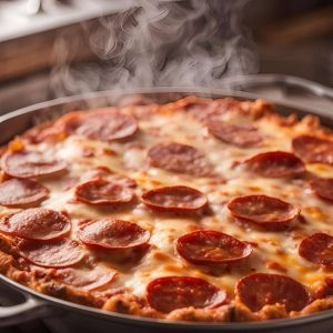 Pepperoni Pizza Casserole