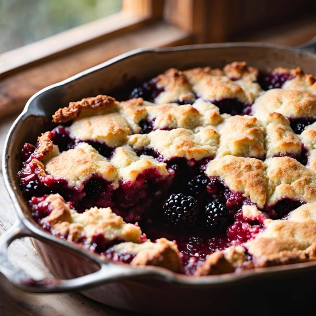 BlackBerry Cobbler Homemade