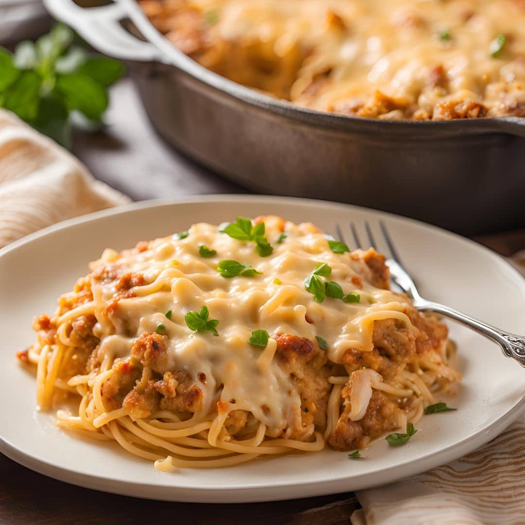 Chicken Spaghetti Casserole