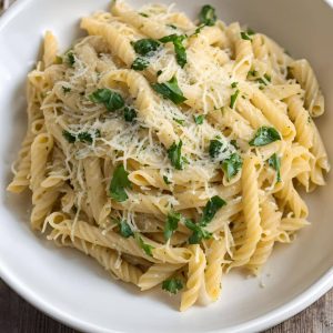 garlic parmesan pasta