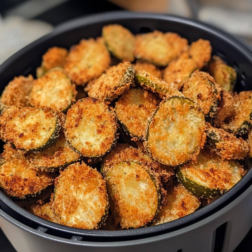 Air Fryer Keto Fried Pickles