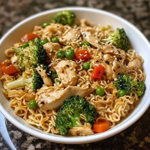 Chicken Ramen Stir Fry