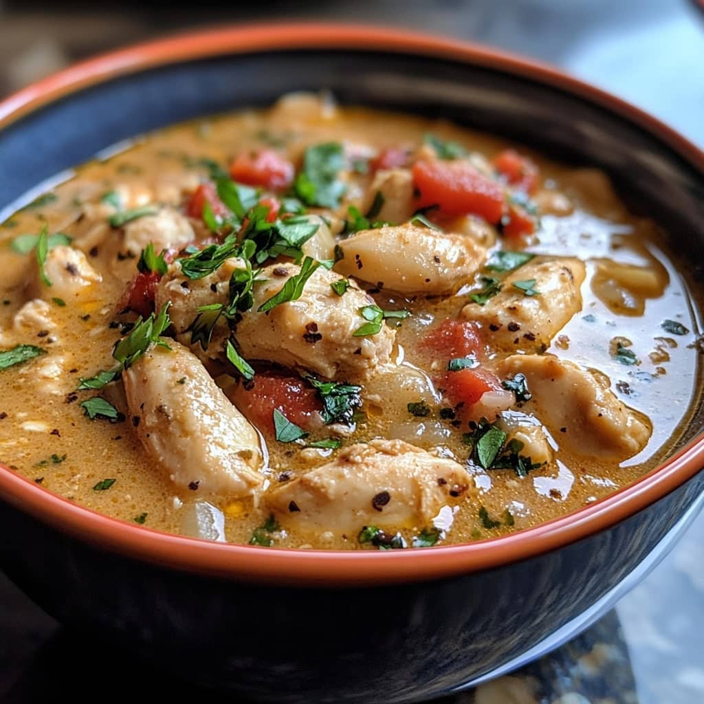 Keto White Chicken Chili