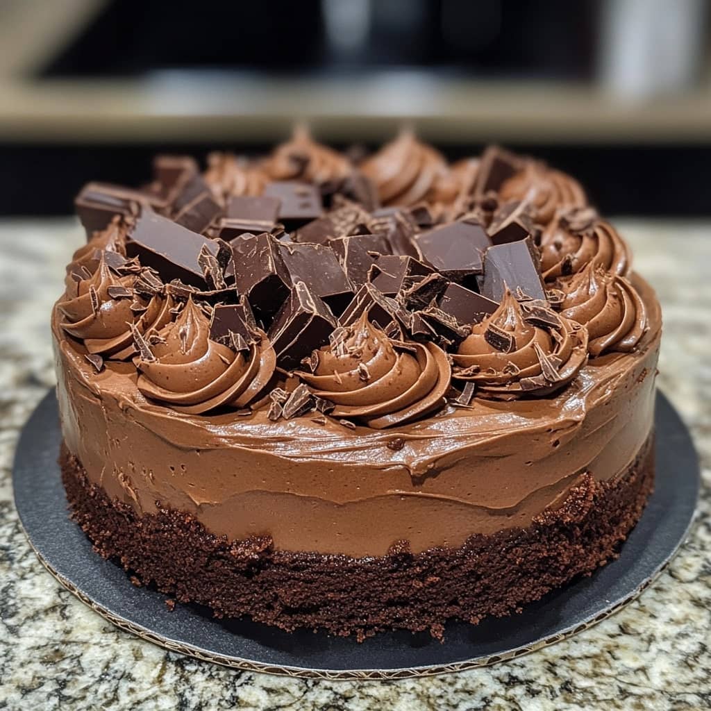 Moist & Fudgy Chocolate Cake