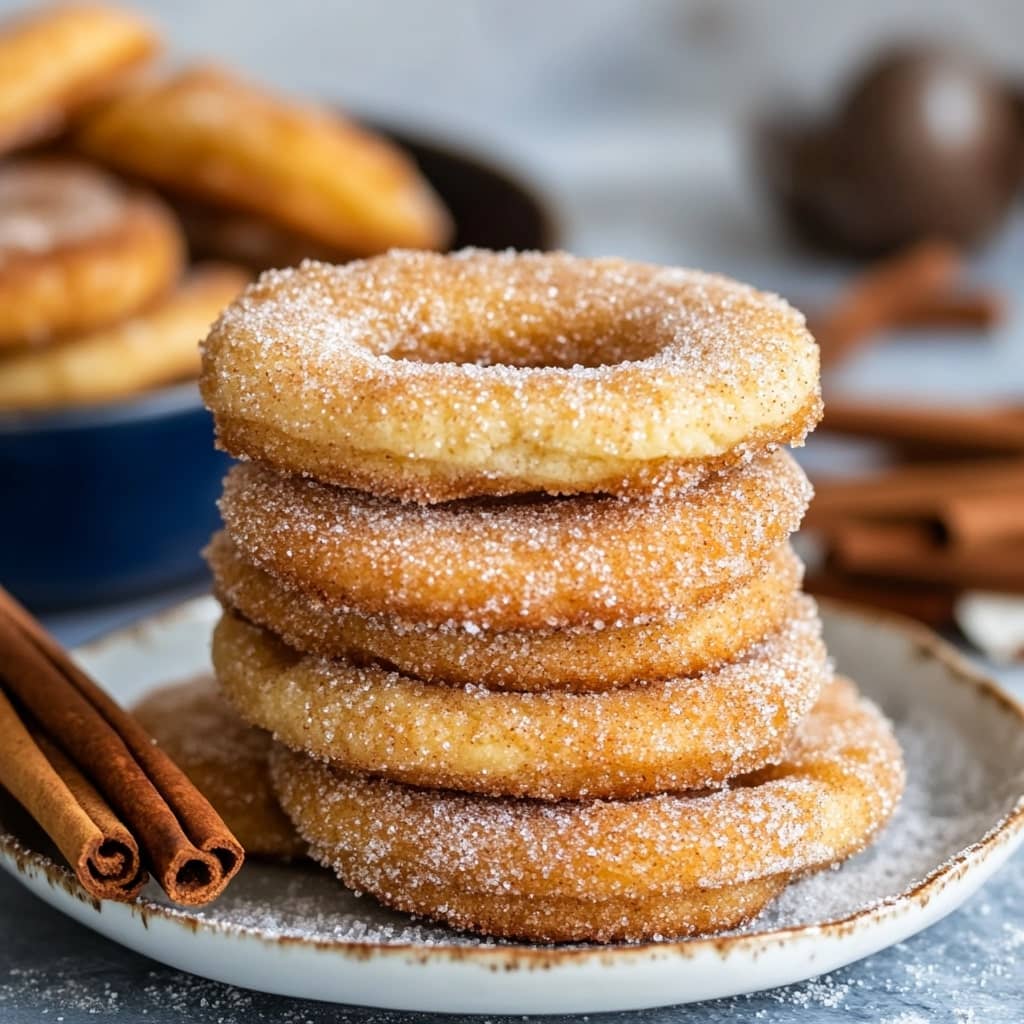 Soft and Chewy Cinnamon Sugar Churro Cookies