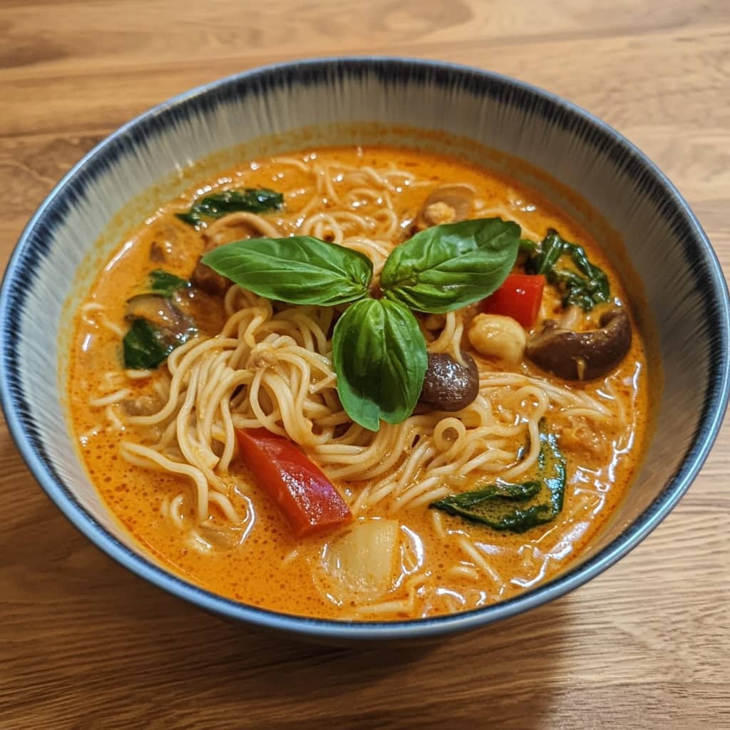 THAI RED CURRY NOODLE SOUP