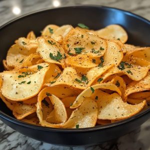 Air Fryer Pasta Chips