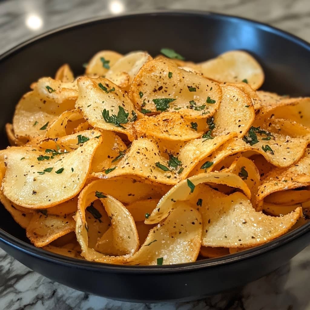 Air Fryer Pasta Chips