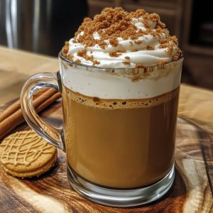 Biscoff Cookie Butter Latte