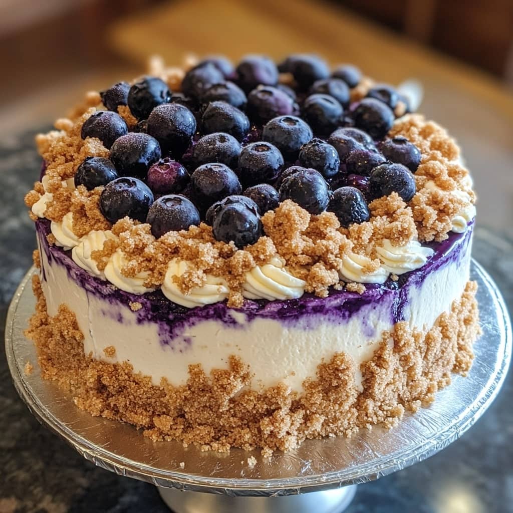 Blueberry Cheesecake Crumb Cake