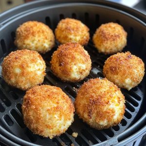 Cheesecake Factory Air Fryer Fried Macaroni and Cheese Balls Copycat