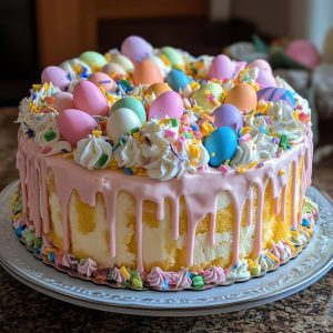 Easter Poke Cake