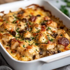 Easy Low Carb Chicken Casserole