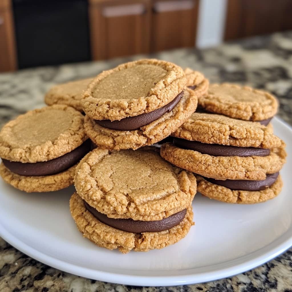 Peanut Butter Cookie Sandwiches