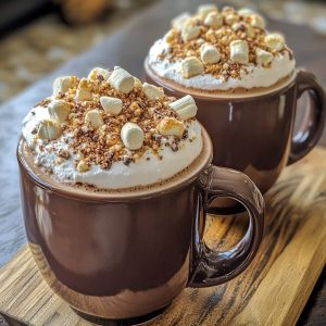 S'mores Whipped Hot Cocoa