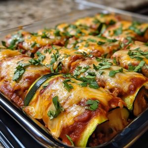 Zucchini Enchilada Roll Ups