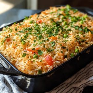 Baked Ranch Rice