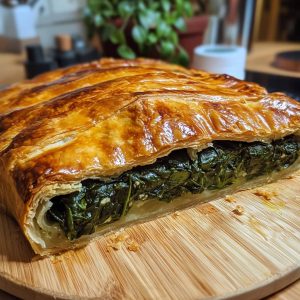 Spinach Stuffed Pie