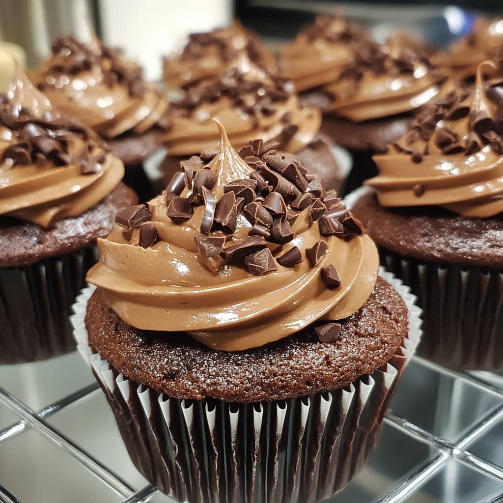 Ultimate Double Chocolate Cupcakes