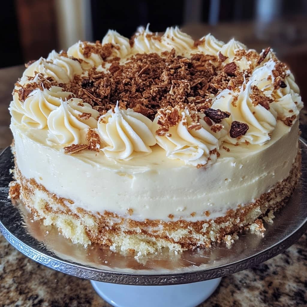 Moist Italian Cream Cake