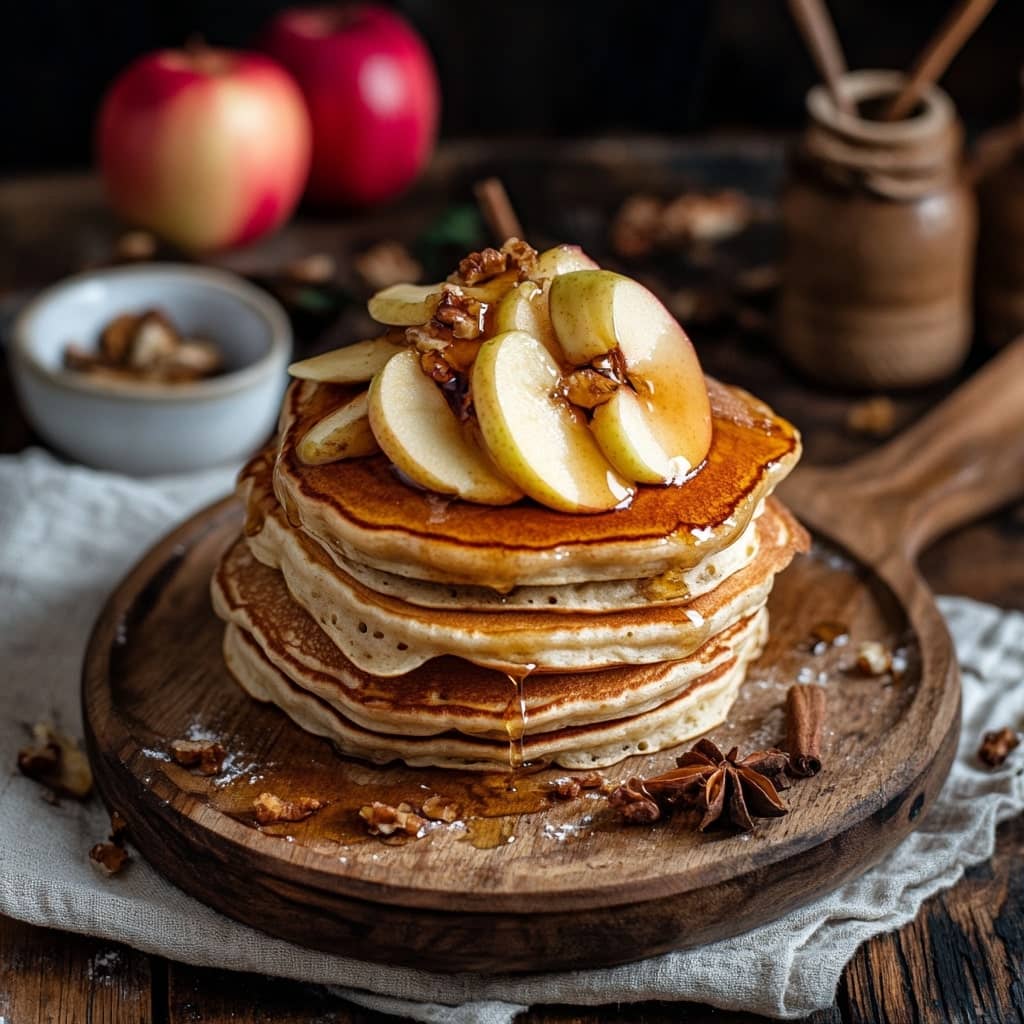 Apple Cinnamon Pancakes