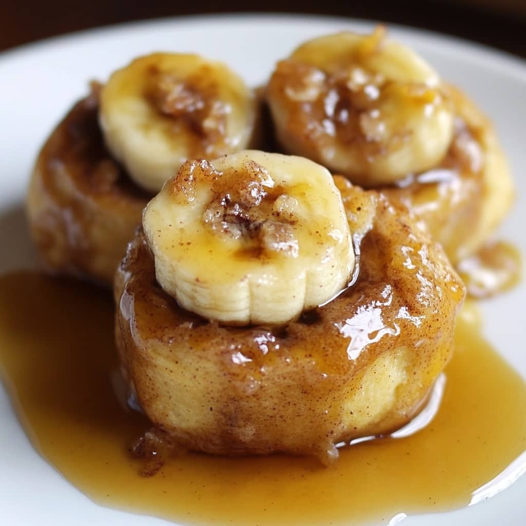 Banana Bread Cinnamon Rolls