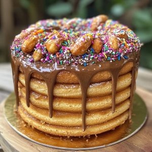 Churro Layer Cake