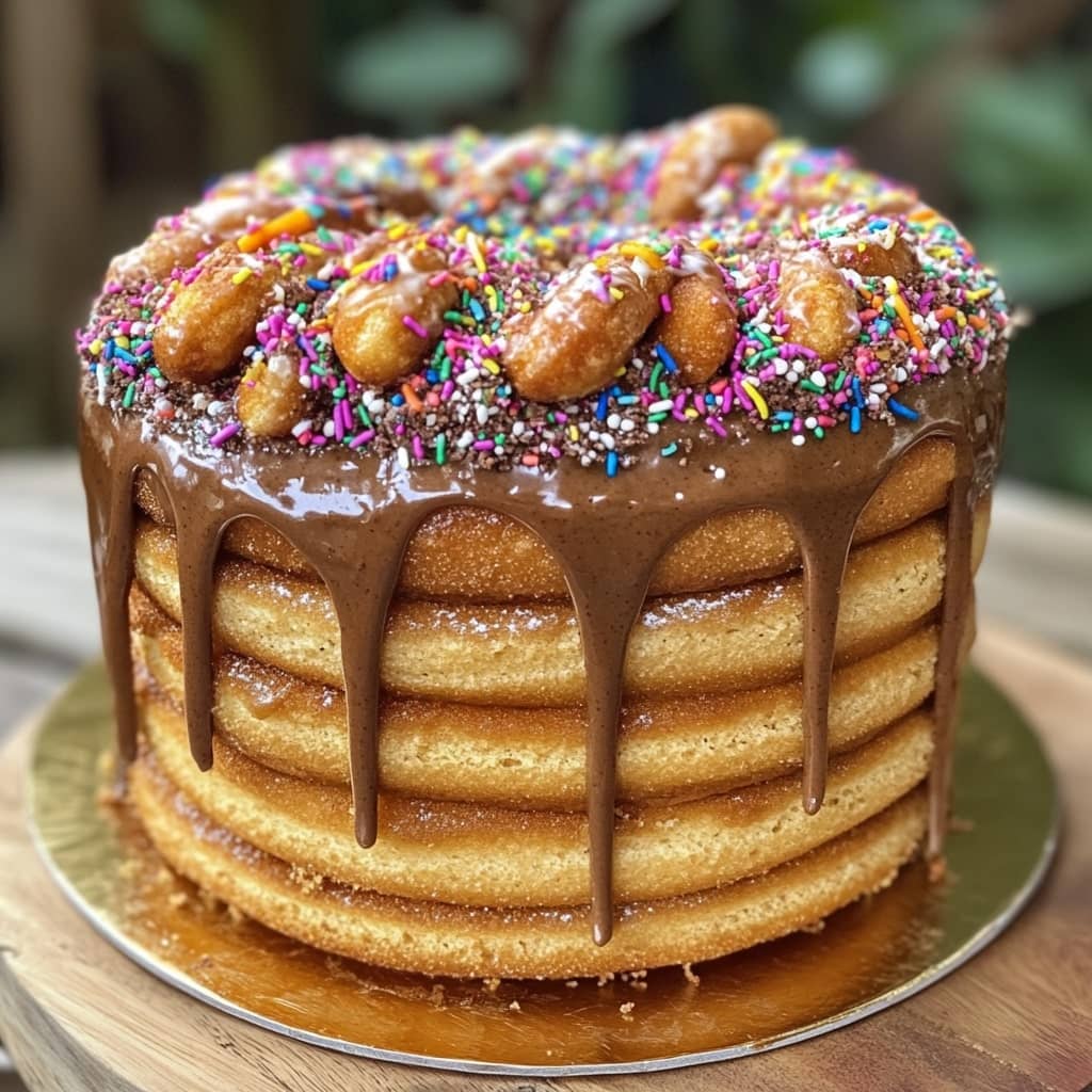 Churro Layer Cake