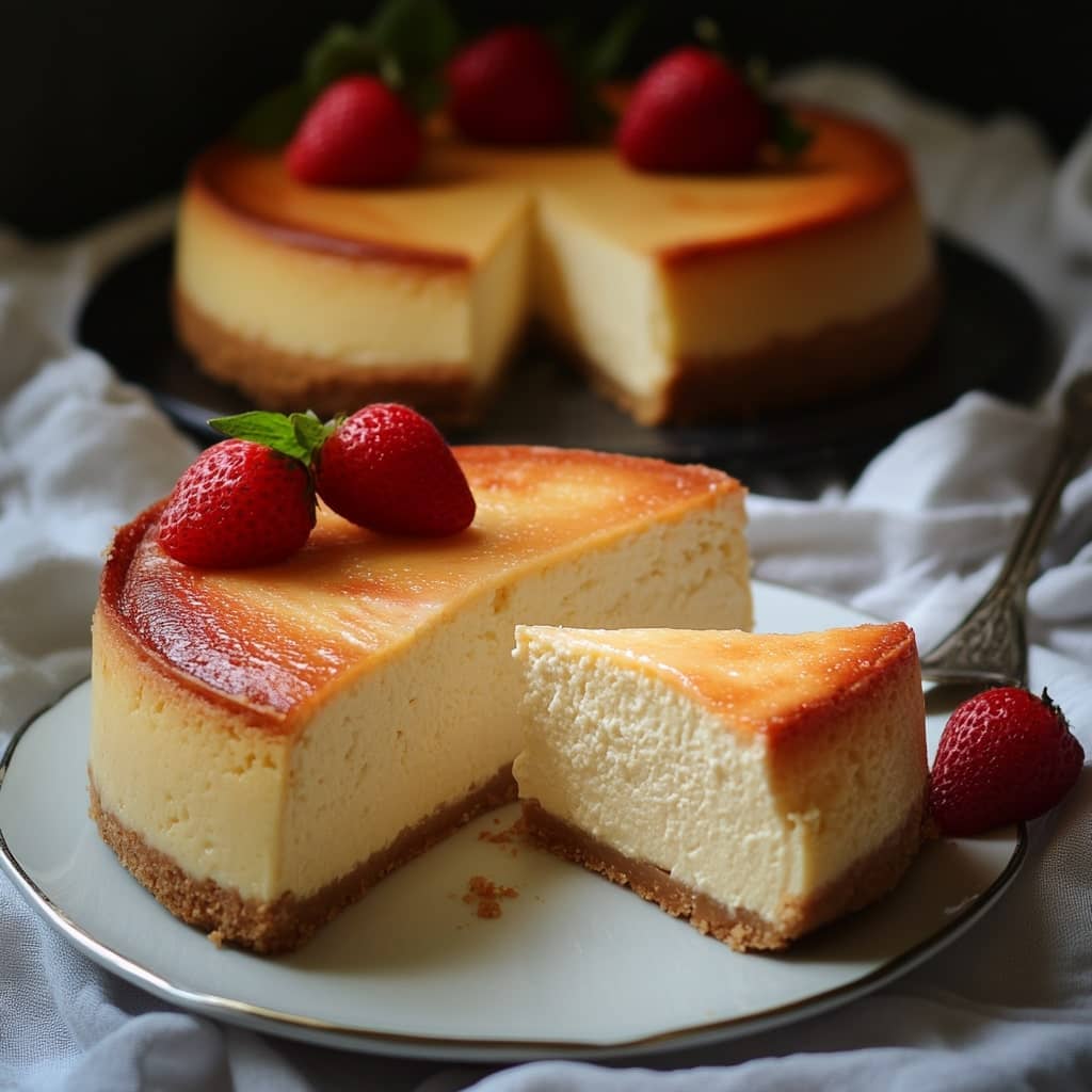 Italian ricotta cheesecake bliss