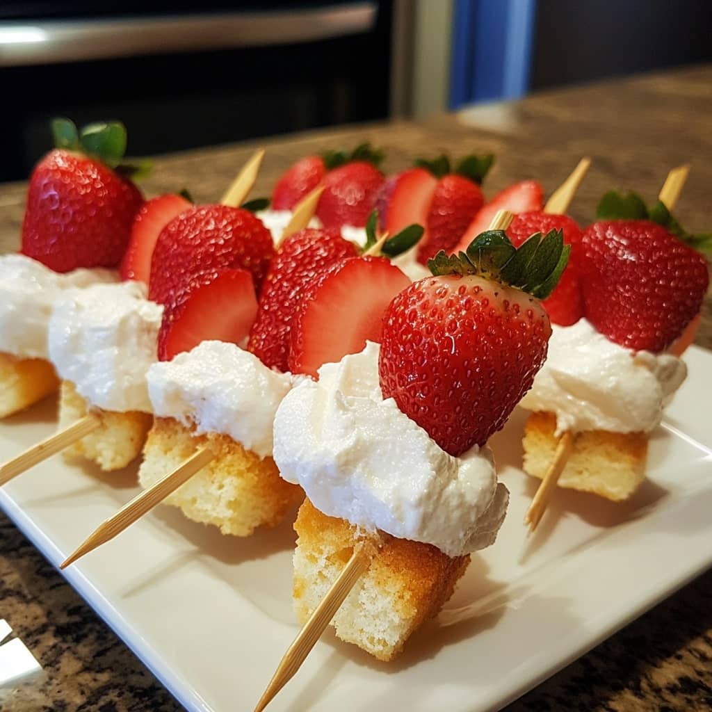 Strawberry Shortcake Kabobs