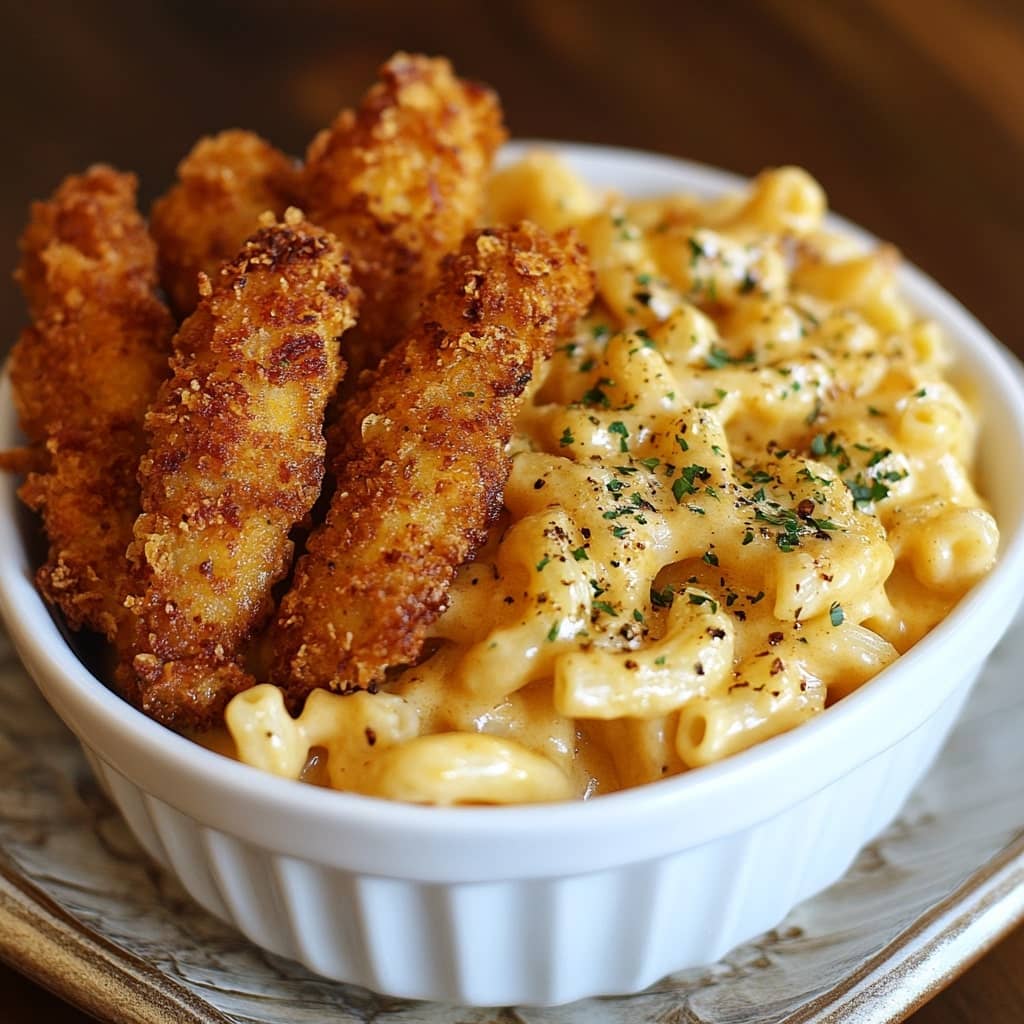 hot honey tenders and mac n cheese recipe