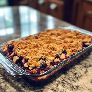 Blueberry Crumble
