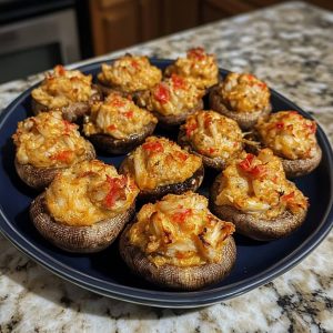 Crab-Stuffed Mushrooms