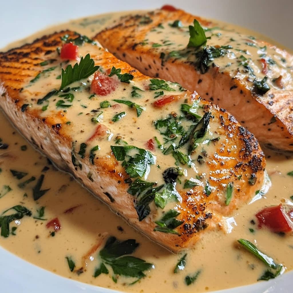 Creamy Tuscan Salmon