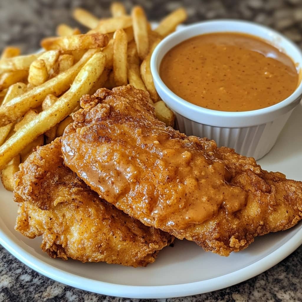 Homemade Raising Cane's Chicken and Cane's Sauce