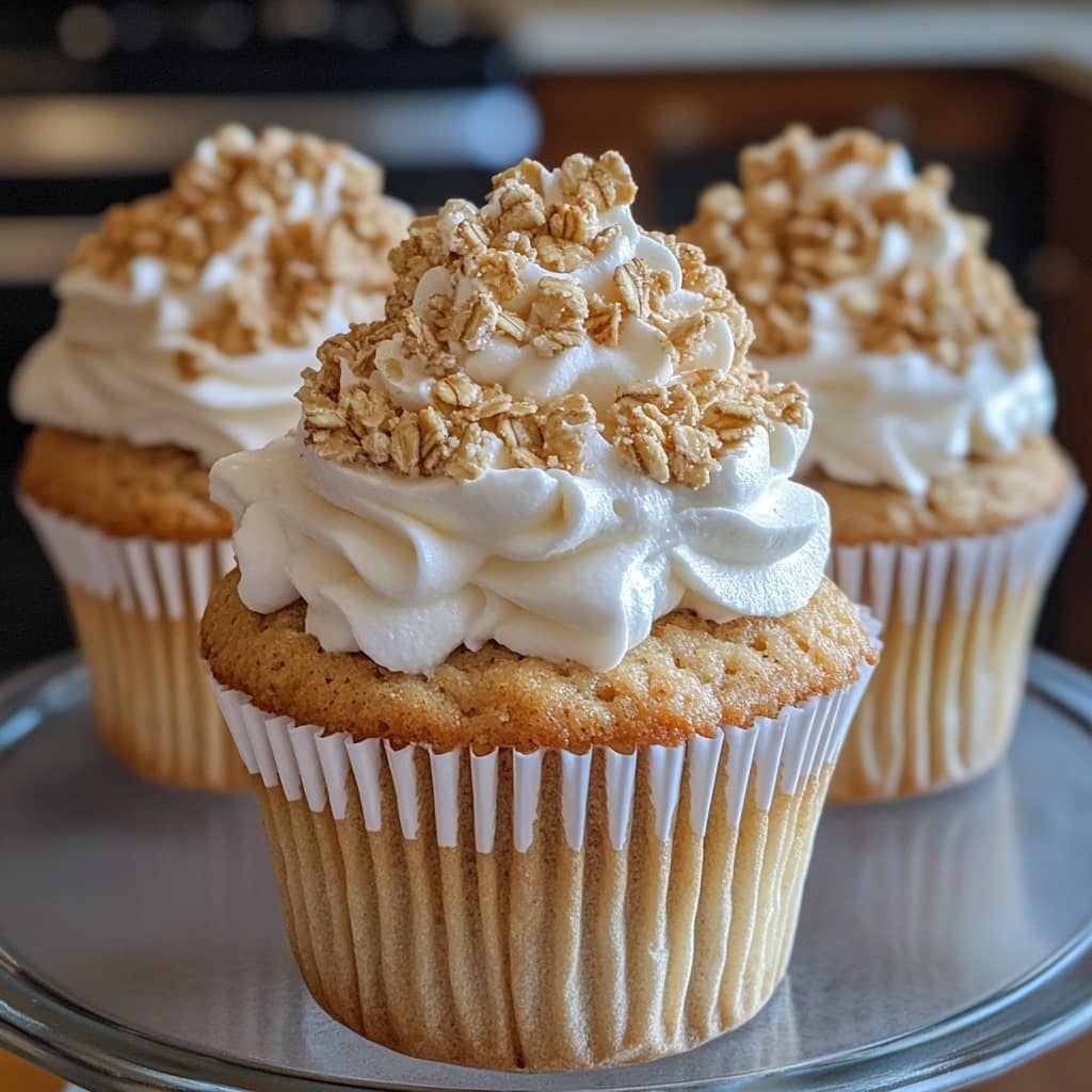 Oatmeal Cream Pie Cupcakes