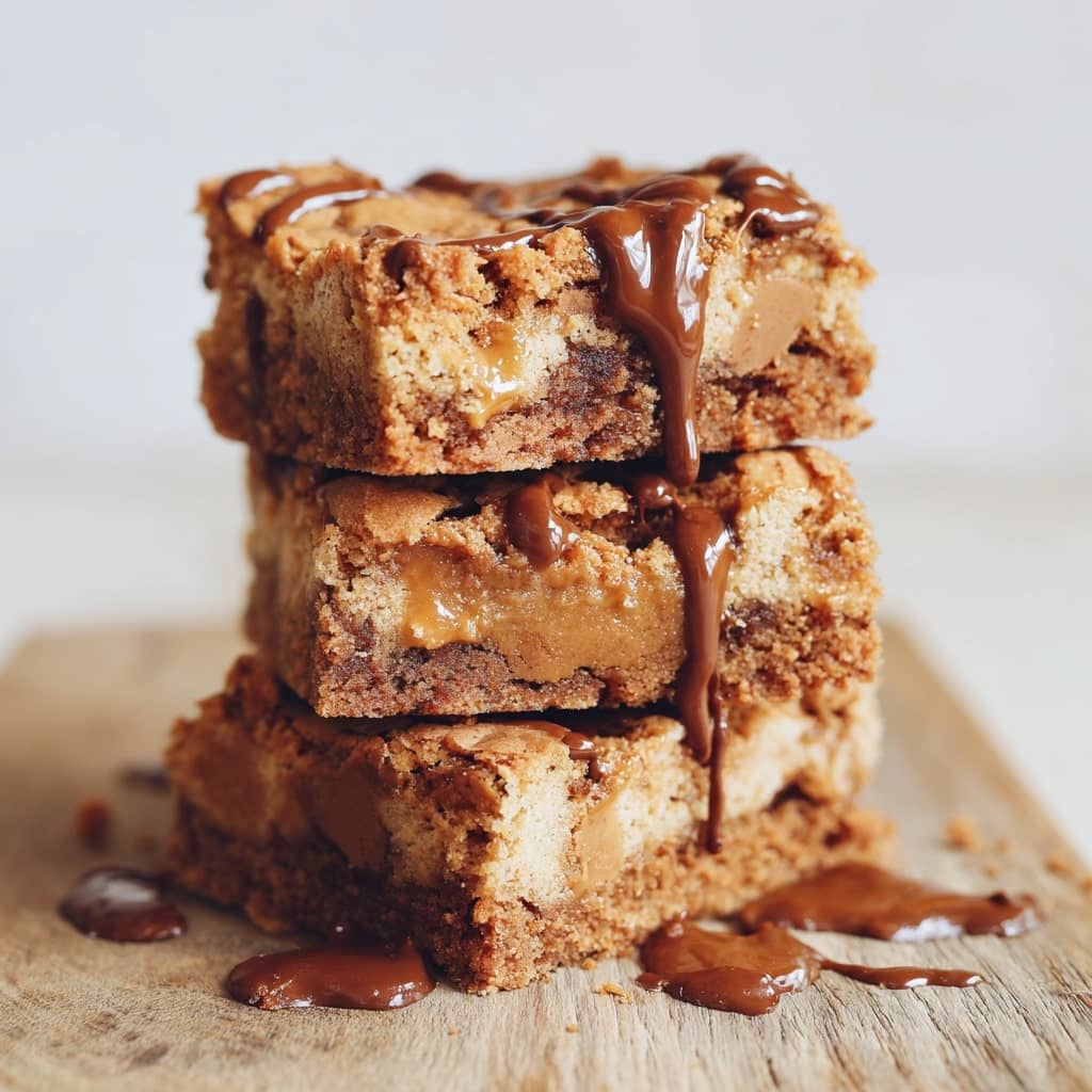 Biscoff Blondies