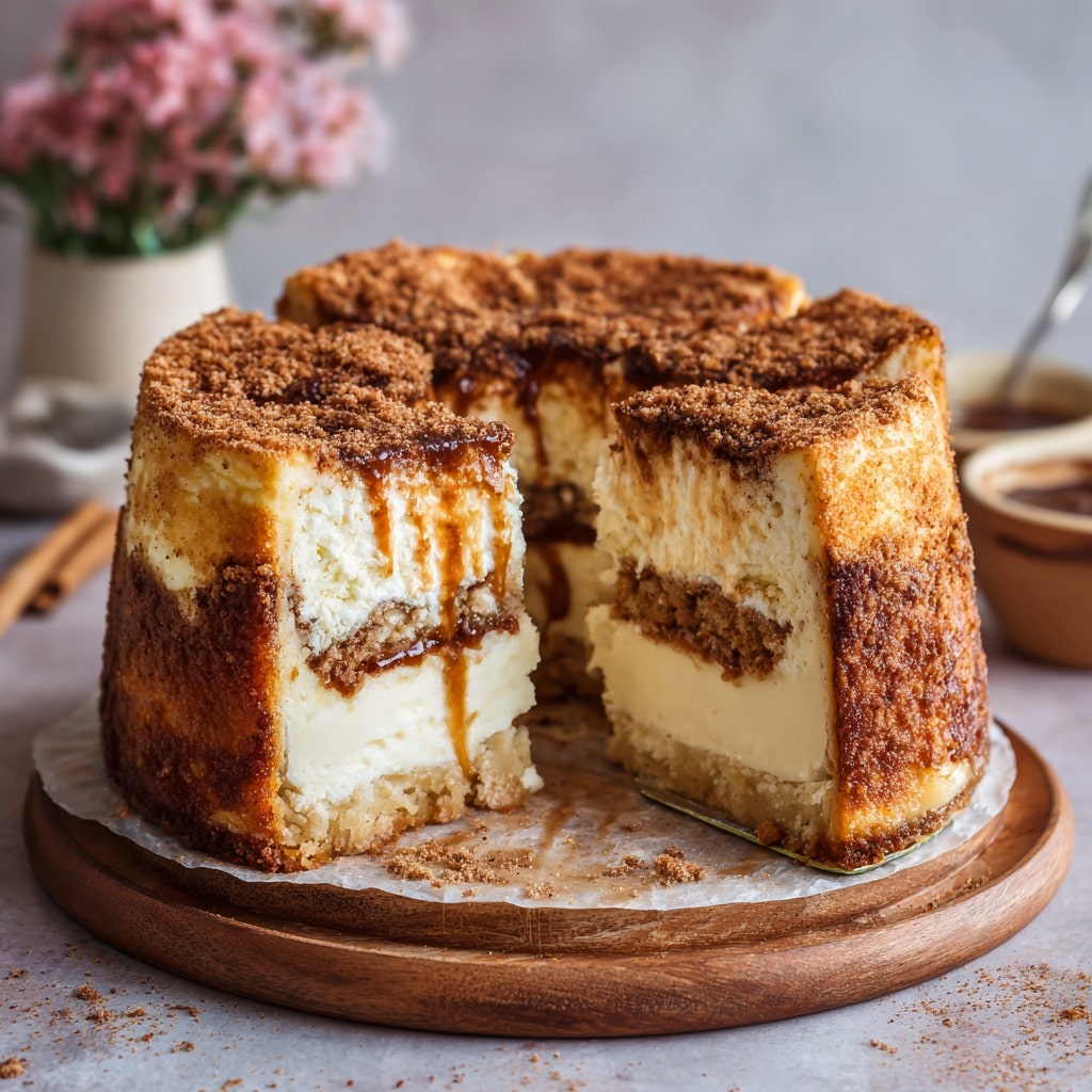 Churro Cheesecake Cake