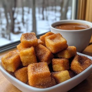 Delicious Baked Churro Bites