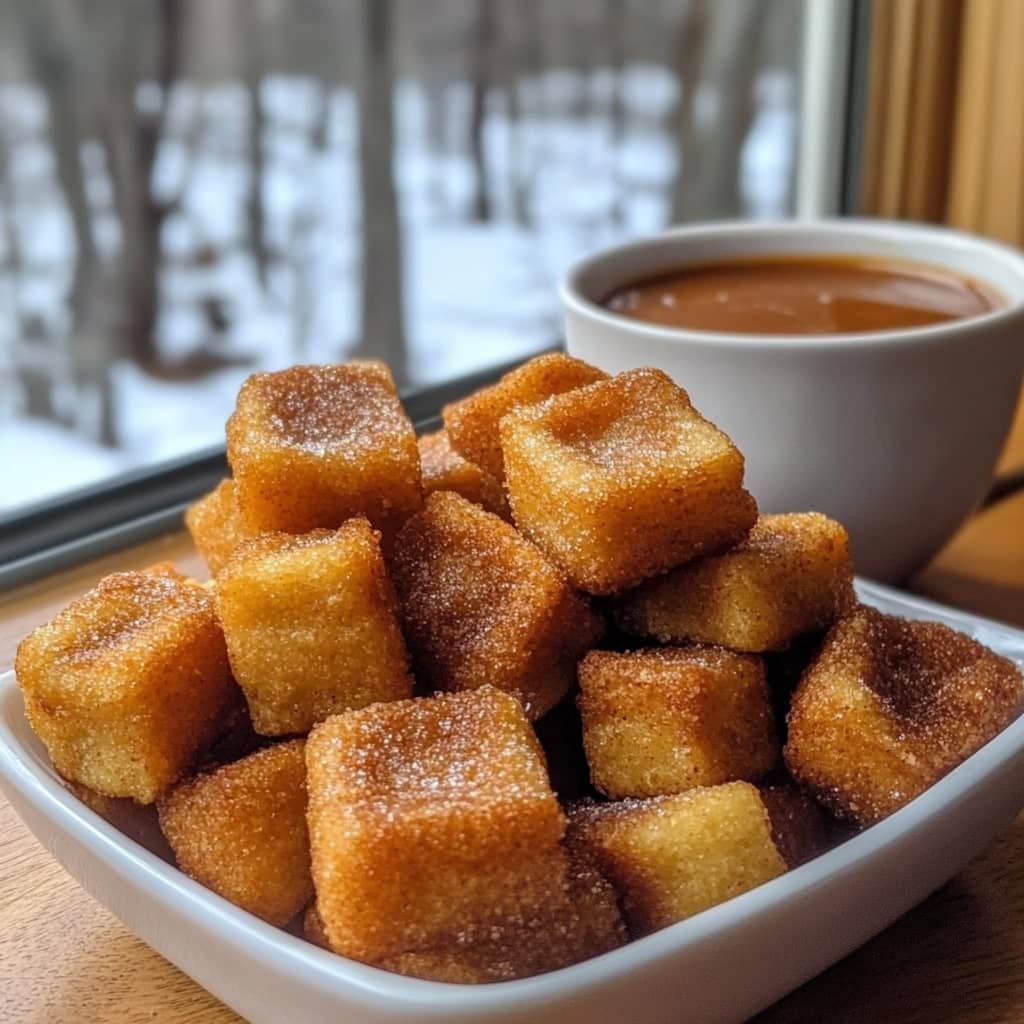 Delicious Baked Churro Bites