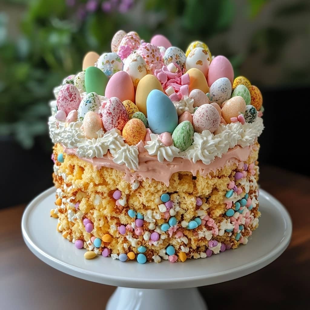 Easter Poke Cake