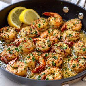 Homemade Garlic Butter Shrimp in 10 Minutes