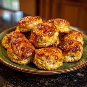 Hot Honey Chicken Biscuits