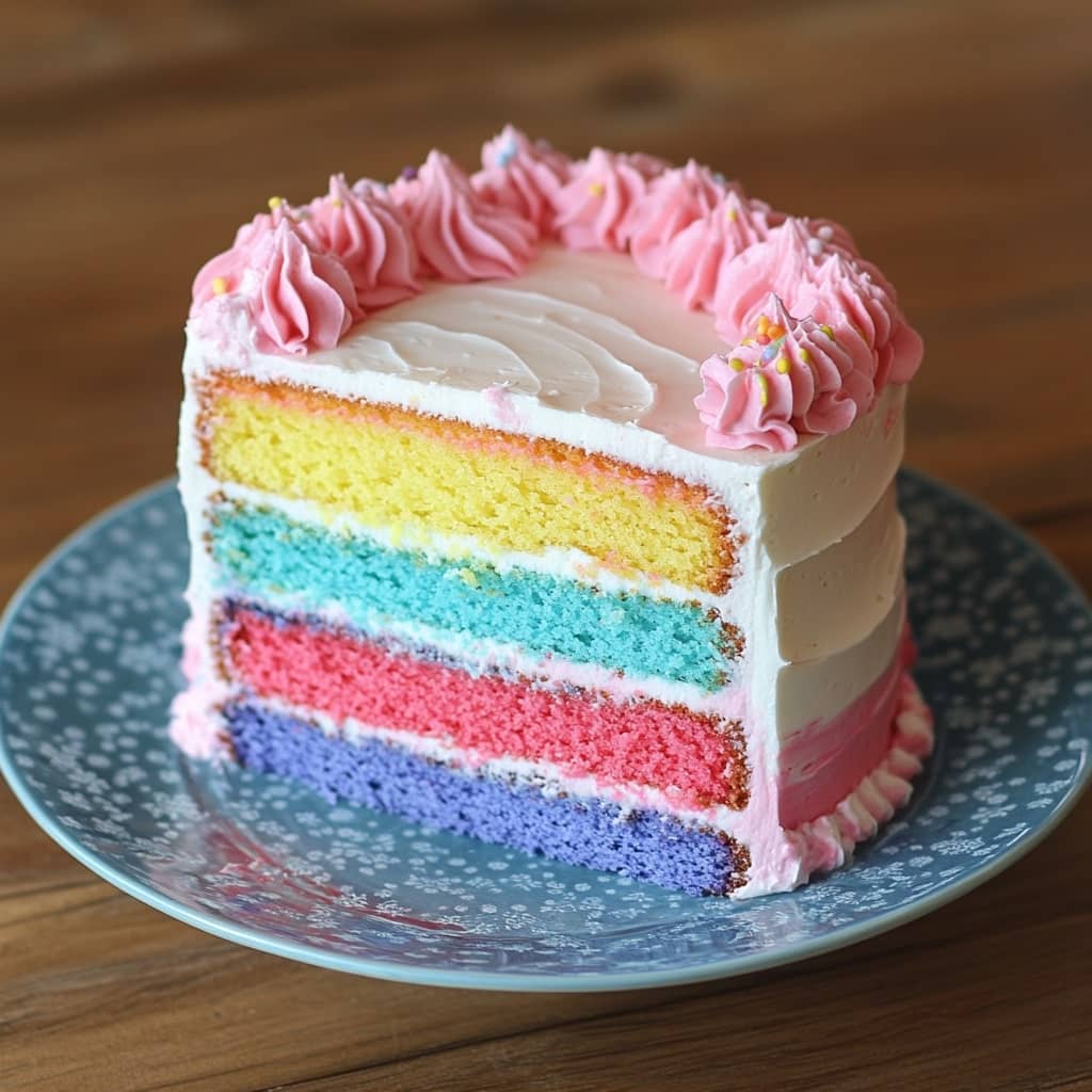 Kool Aid Ombre Cake
