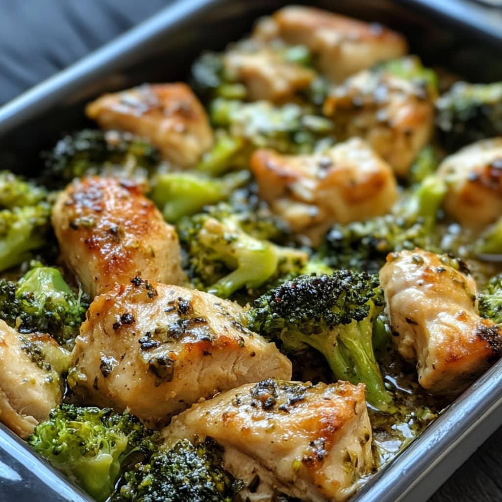 Low-Carb Chicken and Broccoli Bake