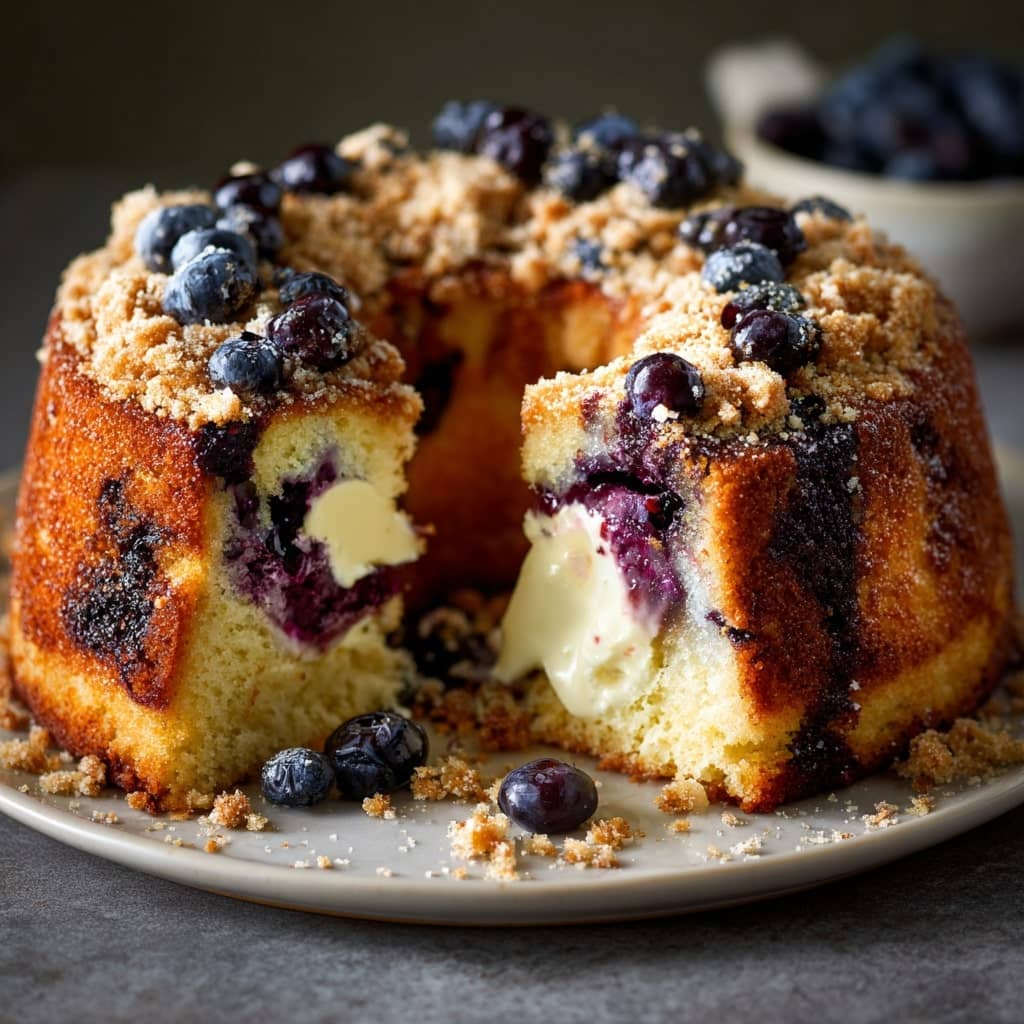 blueberry cream cheese coffee cake