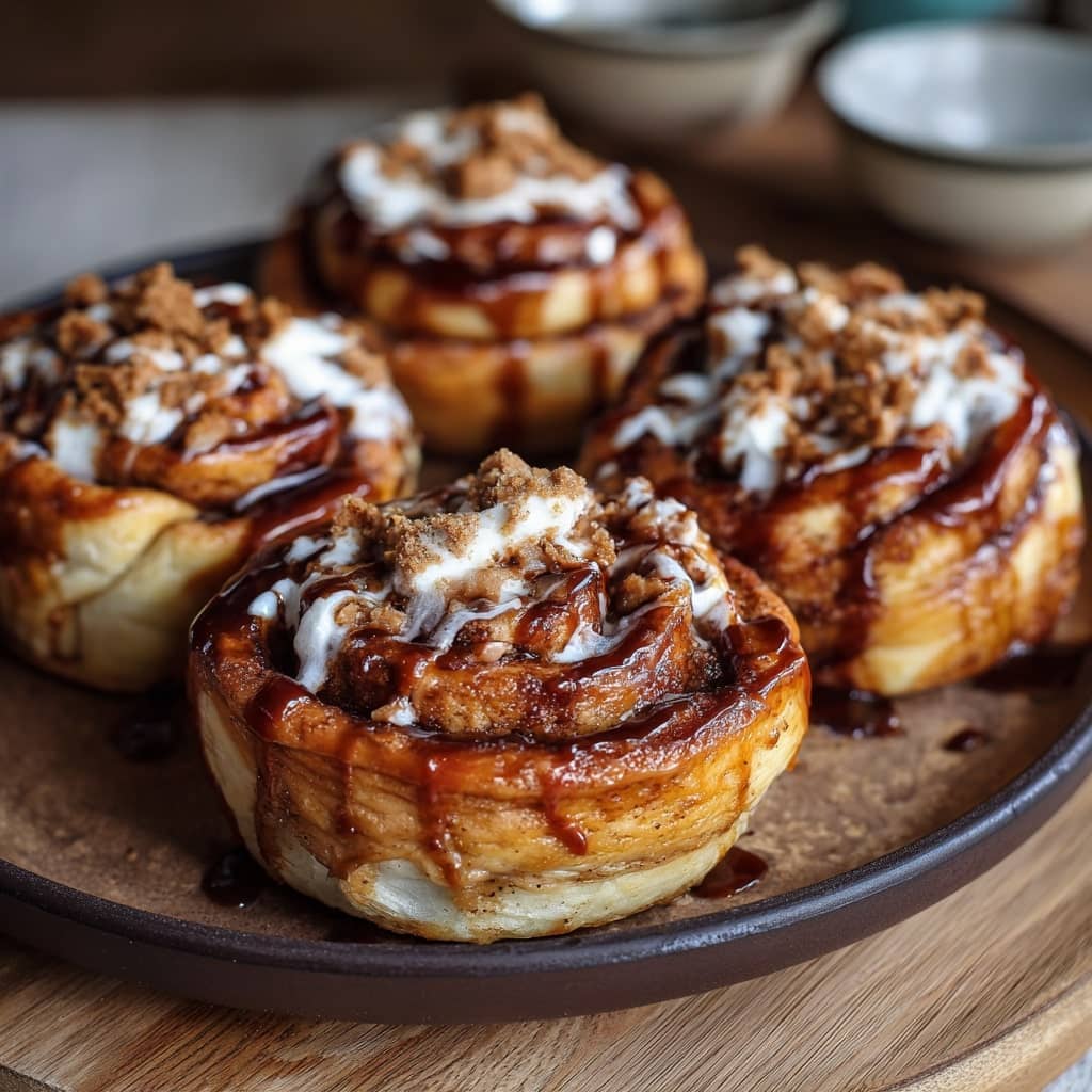 Biscoff Cinnamon Rolls