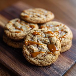 Chewy Caramel Cookies
