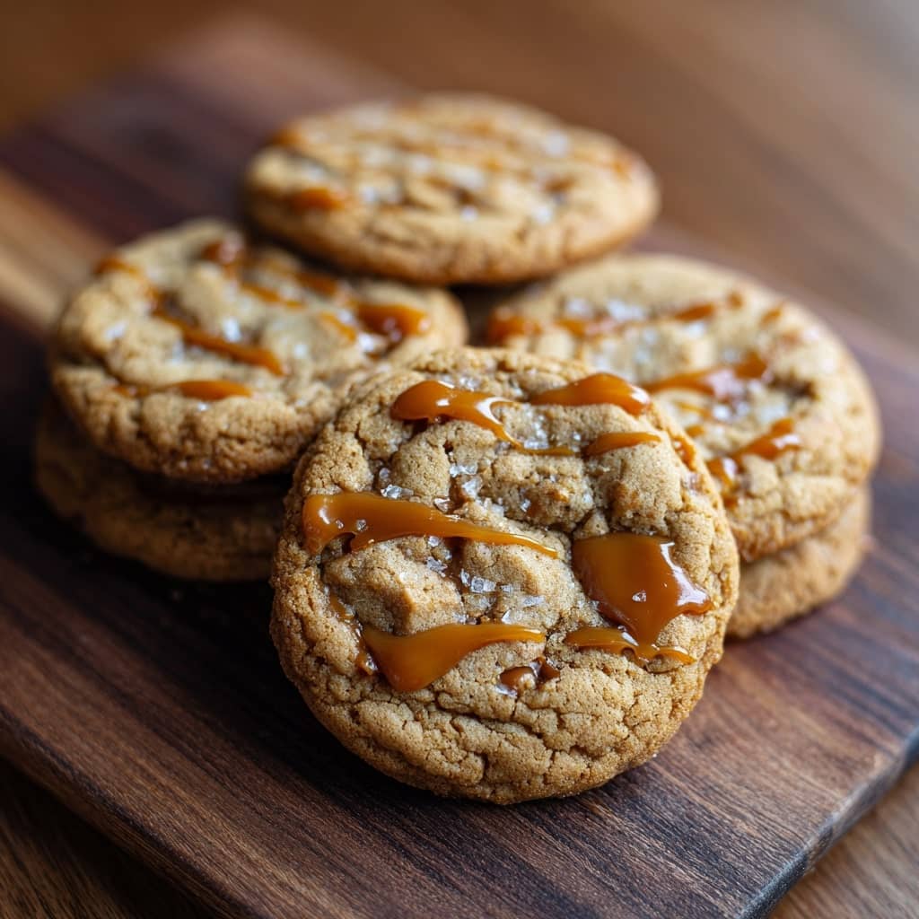Chewy Caramel Cookies