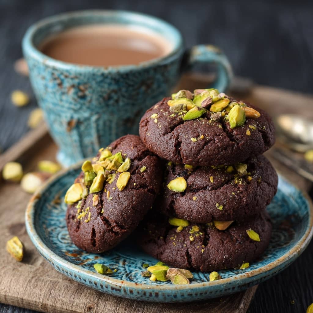 Dubai Chocolate Pistachio Cookies